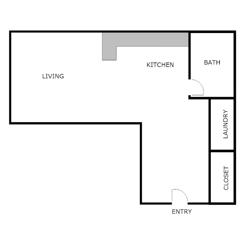 Floor Plans Hartford Square Apartments Hartford City, Indiana